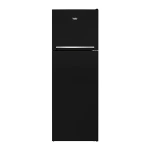 beko-refrigerator-340-liters-no-frost-2-doors-top-freezer-black-color-model-rdne340k22b-angle1