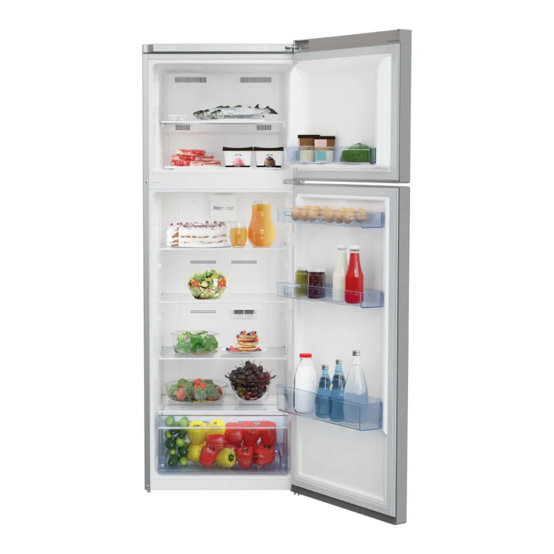 beko-refrigerator-340-liters-no-frost-2-doors-top-freezer-prinbia-color-model-rdne340k02xb-angle3
