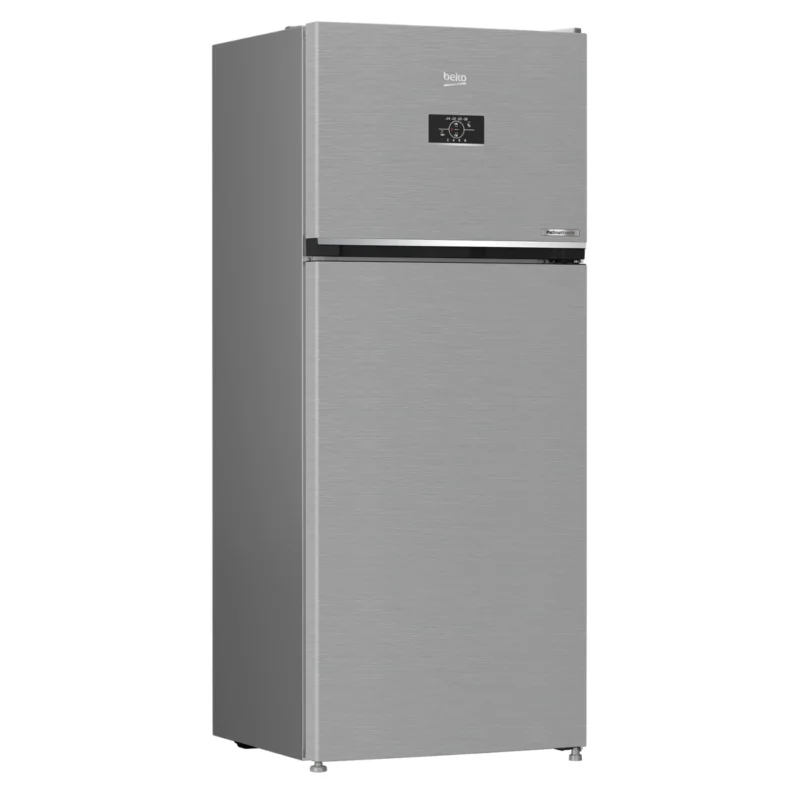 beko-refrigerator-367-liters-no-frost-2-doors-top-freezer-silver-color-model-rdne420k02dxidteg-angle2