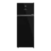 beko-refrigerator-400-liters-no-frost-2-doors-top-freezer-black-color-model-rdne420k02dxitegb-angle1