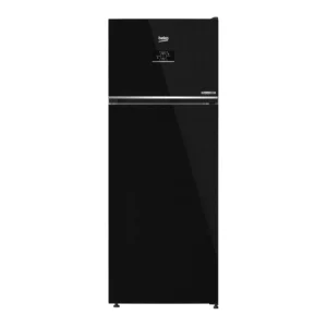 beko-refrigerator-400-liters-no-frost-2-doors-top-freezer-black-color-model-rdne420k02dxitegb-angle1