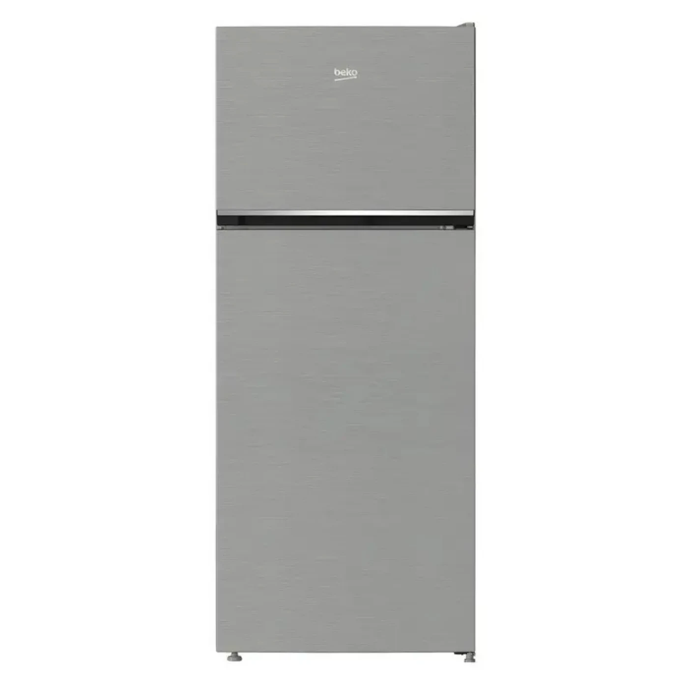 beko-refrigerator-455-liters-no-frost-2-doors-top-freezer-silver-color-model-rdne455mk-angle1 beko-refrigerator-455-liters-no-frost-2-doors-top-freezer-silver-color-model-rdne455mk-angle1