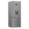 beko-refrigerator-561-liters-no-frost-2-doors-bottom-freezer-stainless-color-model-b5rcne565hxpe-angle2