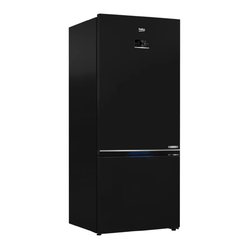 beko-refrigerator-590-liters-no-frost-2-doors-bottom-freezer-black-model-rcne590e35zb-angle2