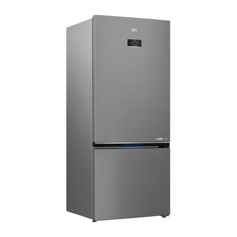 beko-refrigerator-590-liters-no-frost-2-doors-bottom-freezer-stainless-color-model-rcne590e35zxp2-angle2