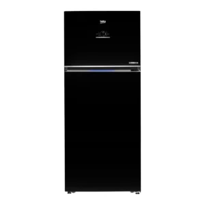 beko-refrigerator-590-liters-no-frost-2-doors-top-freezer-black-model-b3rdne590zb-angle1