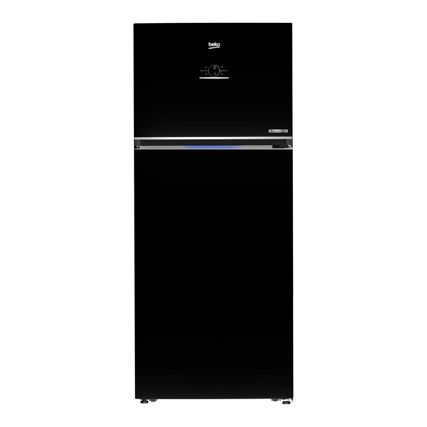 beko-refrigerator-590-liters-no-frost-2-doors-top-freezer-black-model-b3rdne590zb-angle1