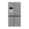 beko-refrigerator-624-liters-no-frost-4-doors-multi-door-stainless-color-model-gne134626zxh-angle1
