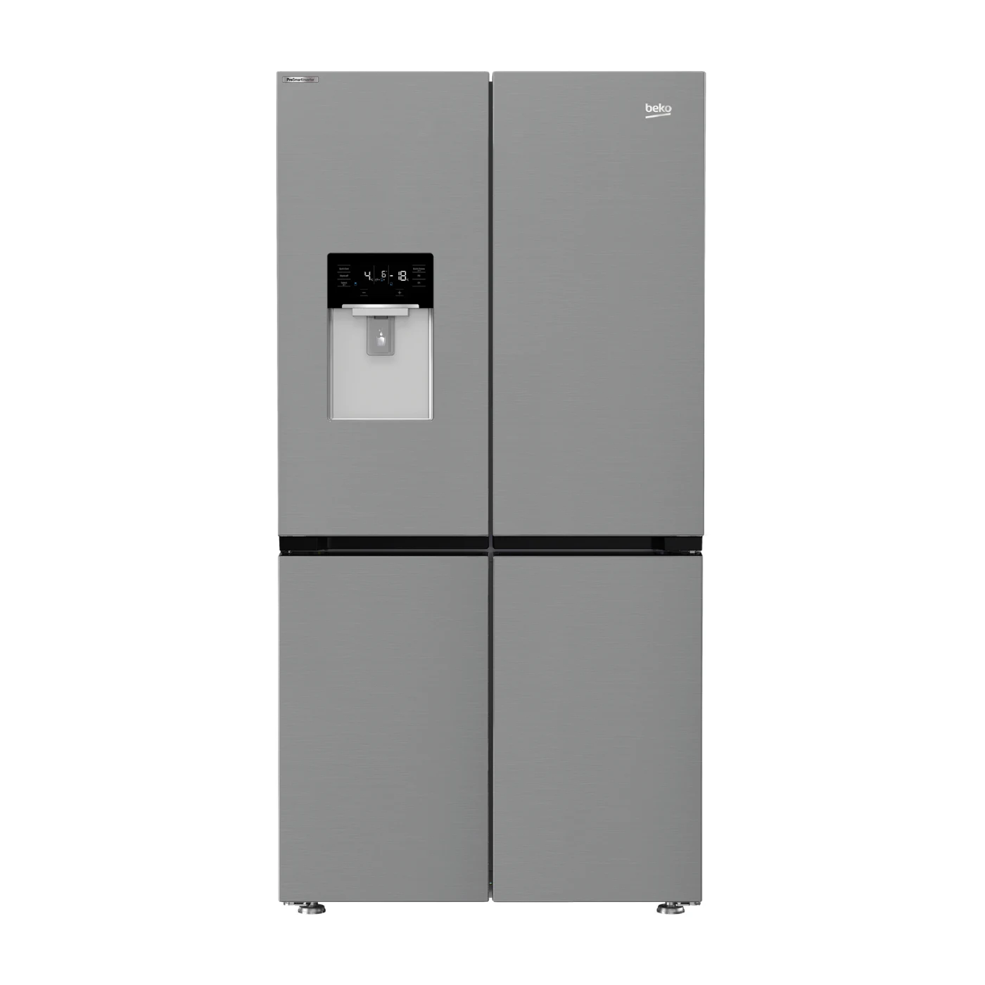 beko-refrigerator-624-liters-no-frost-4-doors-multi-door-stainless-color-model-gne134626zxh-angle1