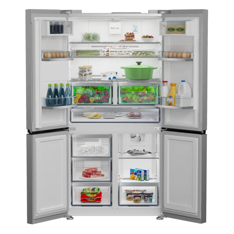 beko-refrigerator-624-liters-no-frost-4-doors-multi-door-stainless-color-model-gne134626zxh-angle4