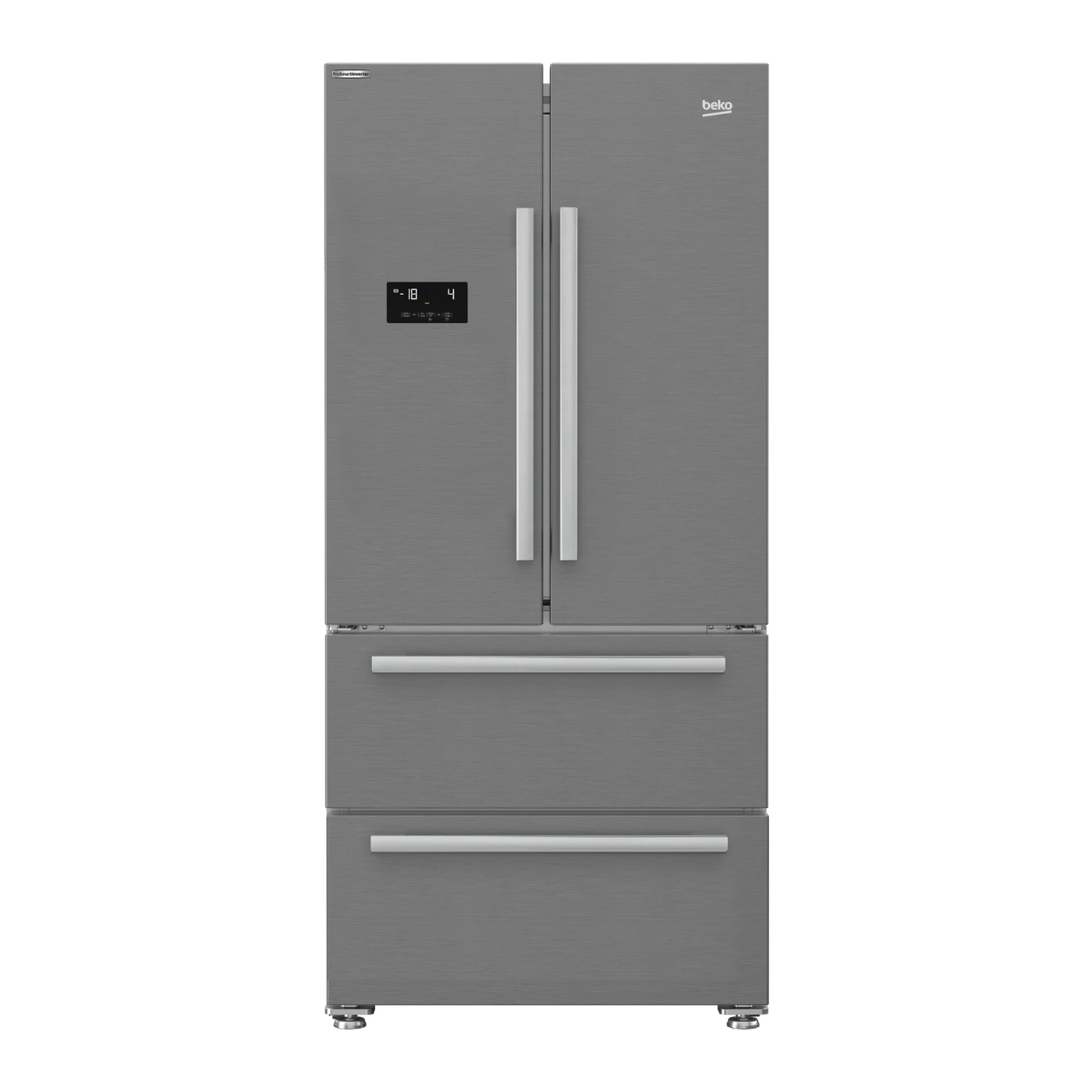beko-refrigerator-635-liters-no-frost-4-doors-multi-door-stainless-color-model-gne60500x-angle1 beko-refrigerator-635-liters-no-frost-4-doors-multi-door-stainless-color-model-gne60500x-angle1