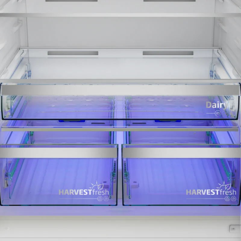 beko-refrigerator-646-liters-no-frost-2-doors-bottom-freezer-stainless-color-model-rcne690e20dzxp-angle8