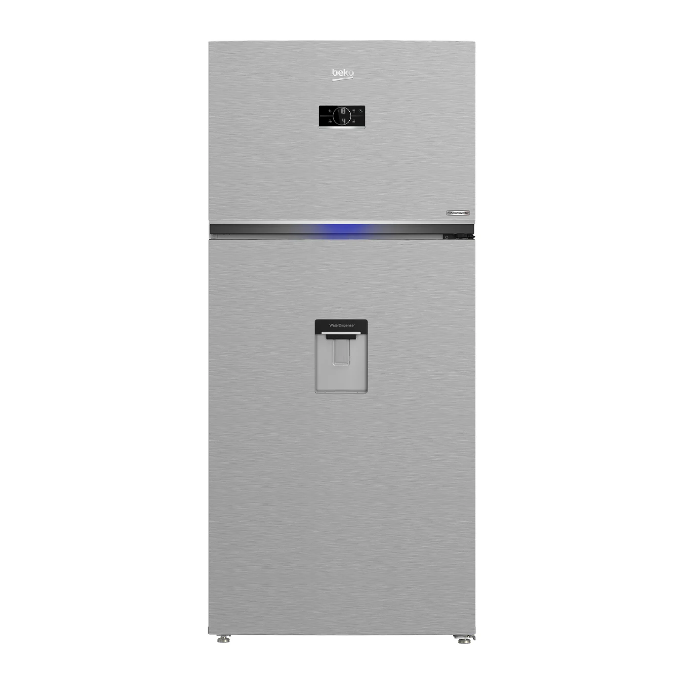 beko-refrigerator-650-liters-no-frost-2-doors-top-freezer-stainless-steel-model-rdne650e60xp-angle1
