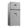 beko-refrigerator-650-liters-no-frost-2-doors-top-freezer-stainless-steel-model-rdne650e60xp-angle2