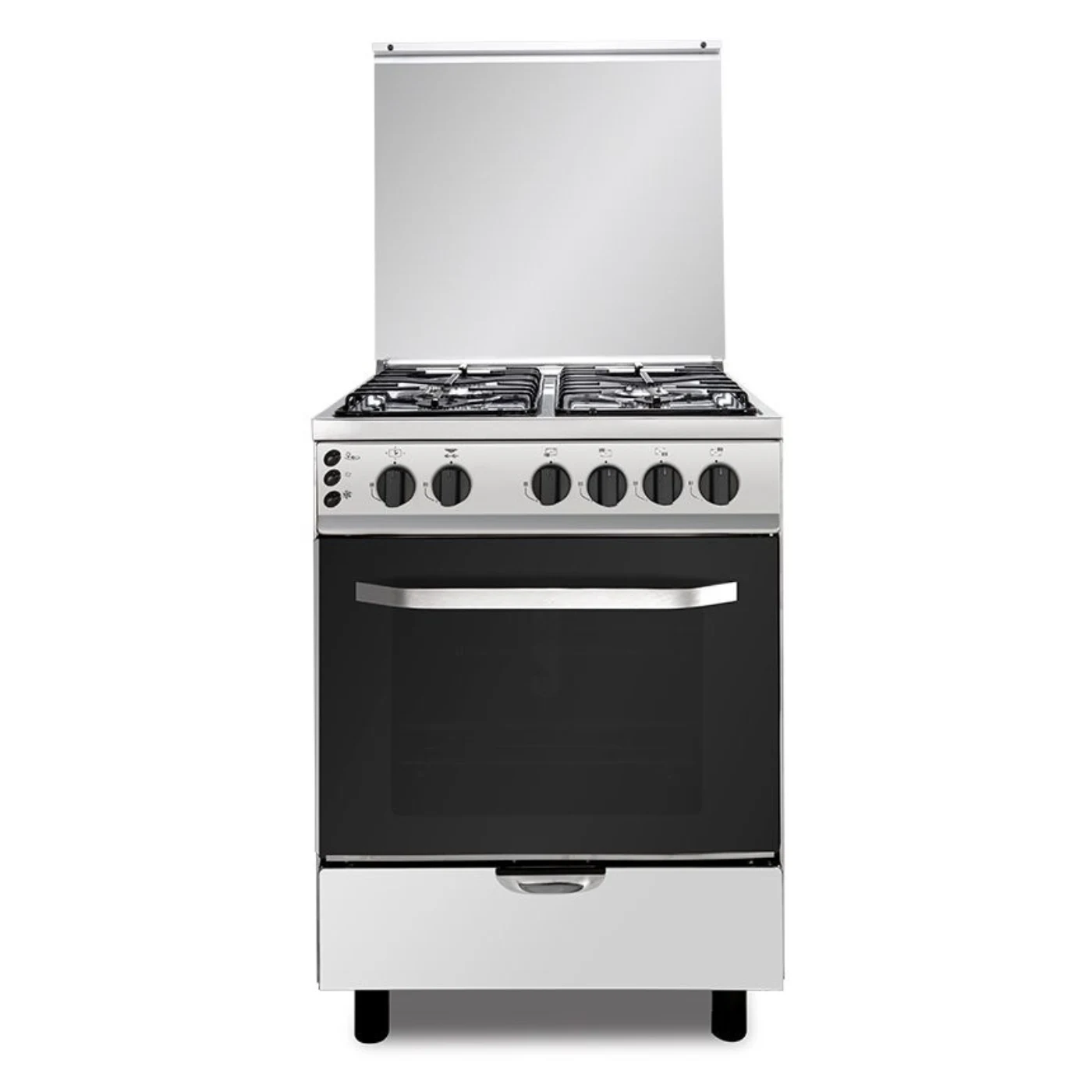 fresh-hi-cast-gas-cooker-4-burners-6060-practical-design-and-internal-fan-angle1