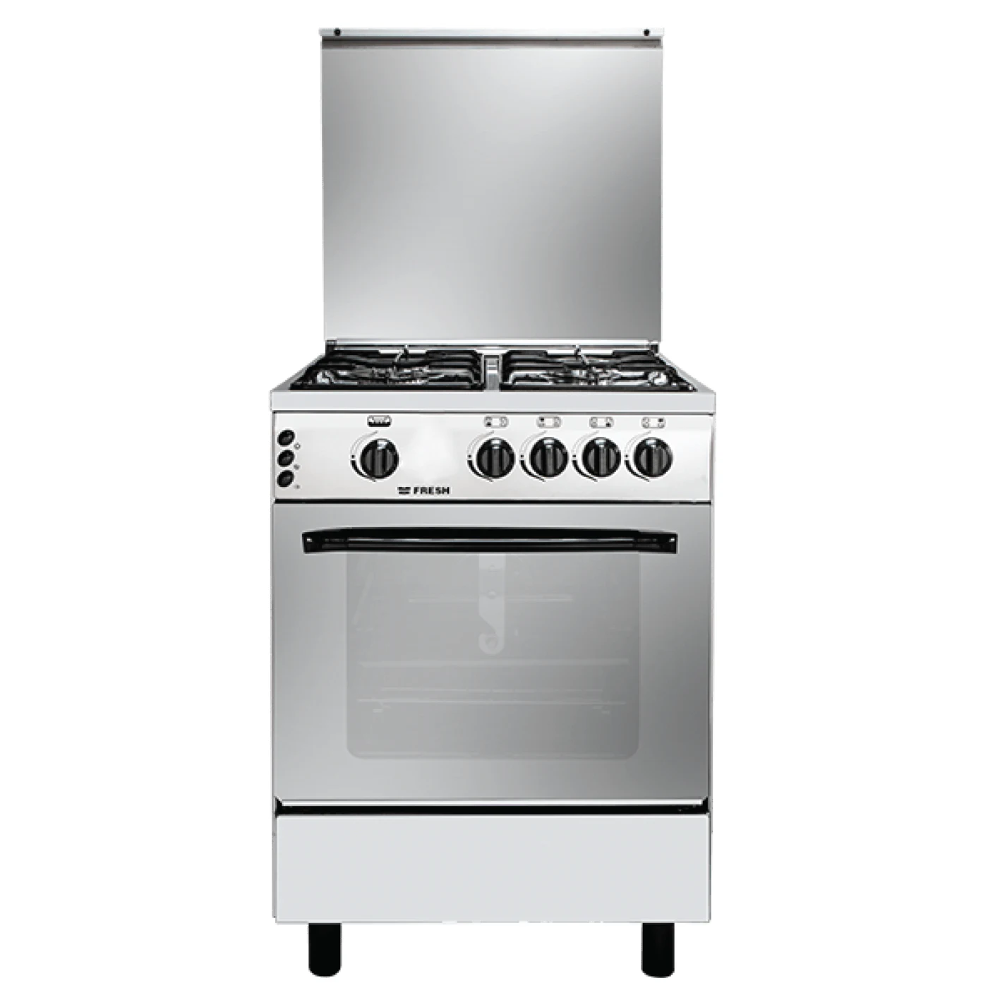fresh-highcast-classic-gas-cooker-4-burners-6060-classic-design-and-consistent-performance-angle1