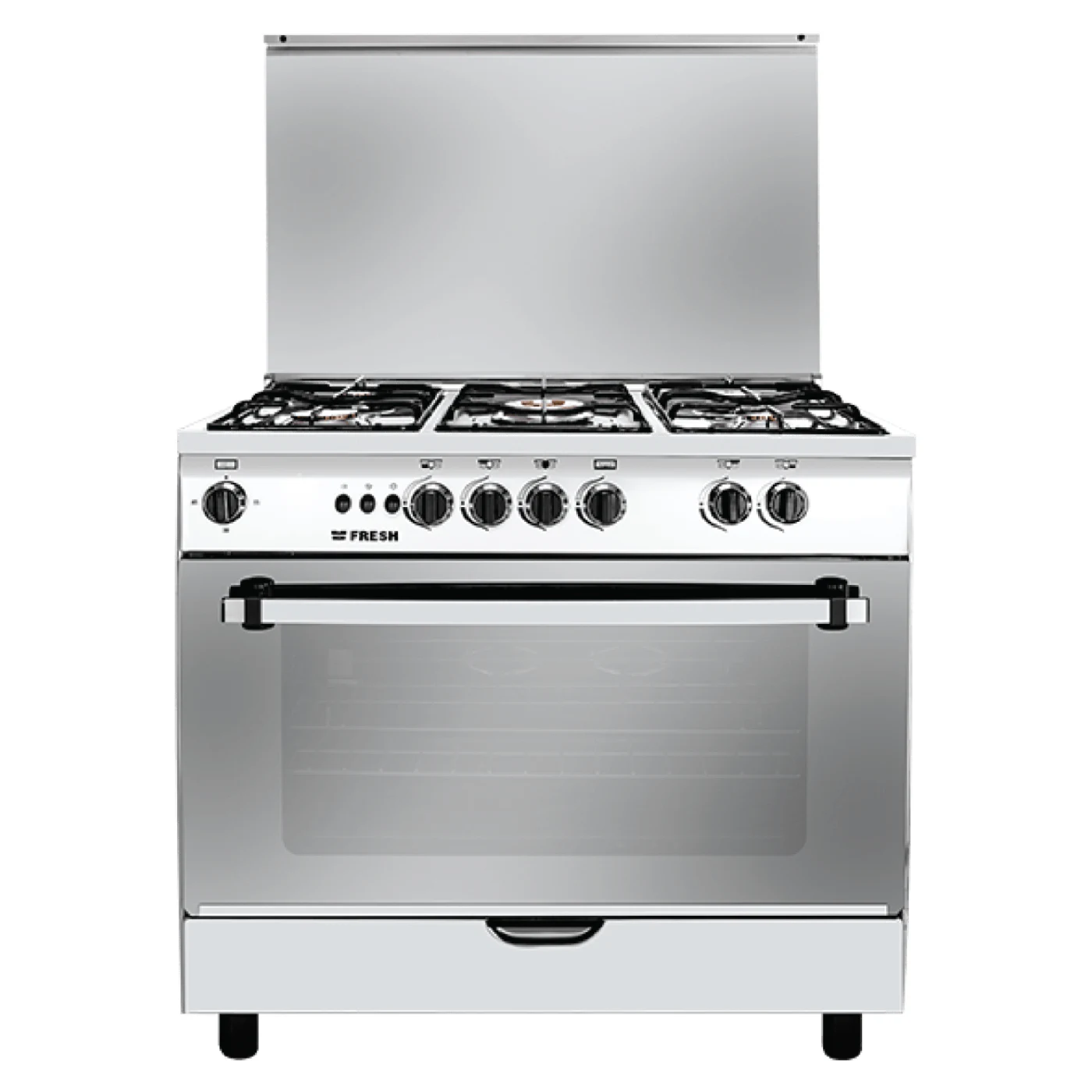 fresh-jumbo-gas-cooker-5-burners-9060-reliable-performance-for-family-kitchens-angle1