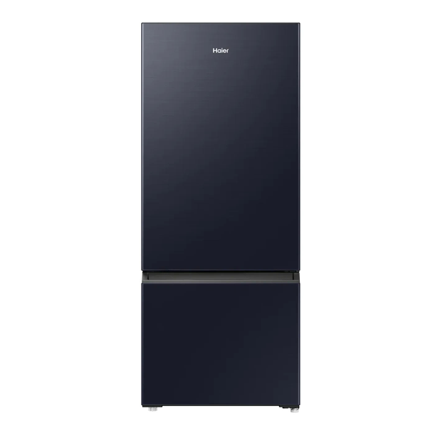 haier-refrigerator-431-liters-no-frost-2-doors-bottom-freezer-black-model-hrf-460bmbm-angle1
