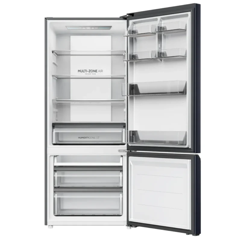 haier-refrigerator-431-liters-no-frost-2-doors-bottom-freezer-black-model-hrf-460bmbm-angle4