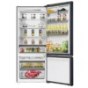 haier-refrigerator-431-liters-no-frost-2-doors-bottom-freezer-black-model-hrf-460bmbm-angle5