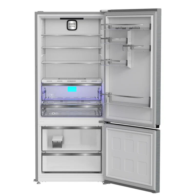 hitachi-no-frost-refrigerator-509-liters-stainless-steel-inverter-model-r-b590ey2r-angle3
