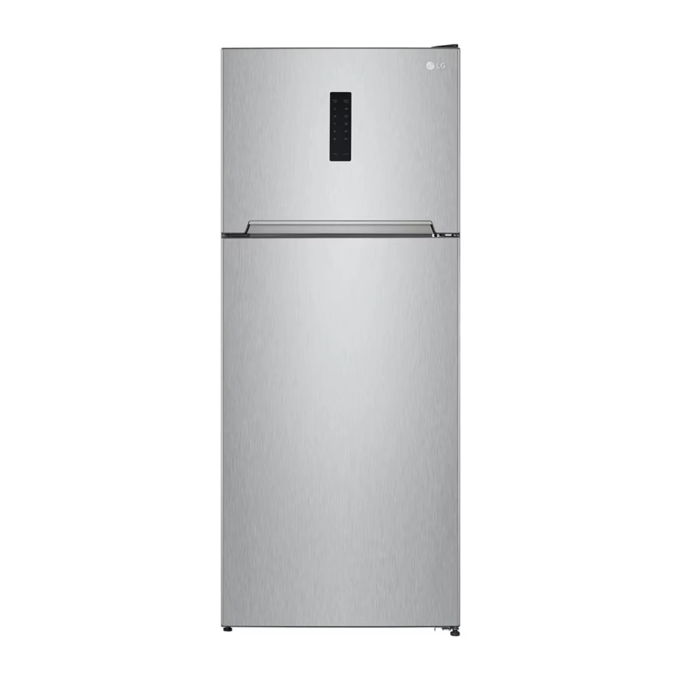lg-refrigerator-401-liters-no-frost-2-doors-top-freezer-silver-model-gtf402ssan-angle1