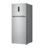 lg-refrigerator-401-liters-no-frost-2-doors-top-freezer-silver-model-gtf402ssan-angle2