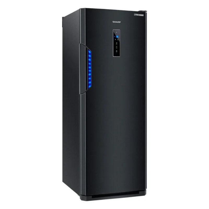 sharp-freezer-black-250-liters-6-drawers-fj-ec23bk-angle2