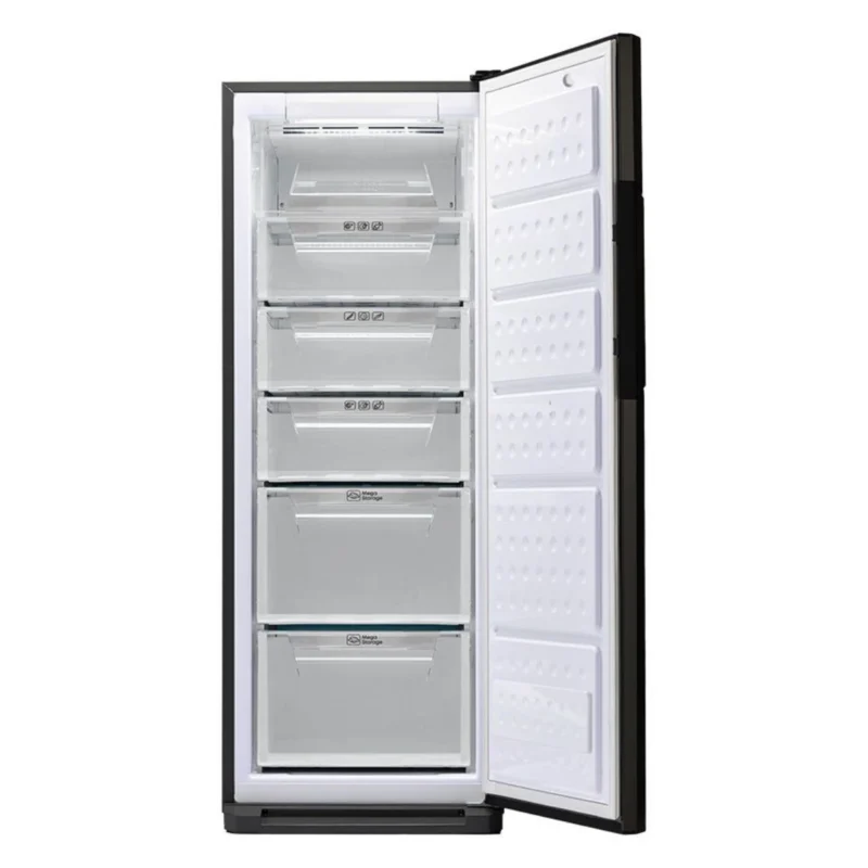 sharp-freezer-black-250-liters-6-drawers-fj-ec23bk-angle3
