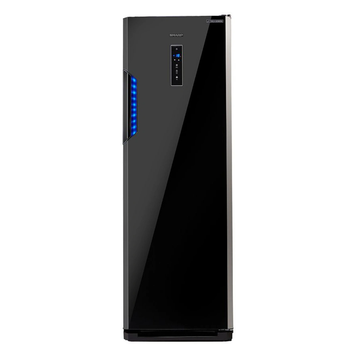 sharp-freezer-black-300-liters-7-drawers-fj-ec27bk-angle1 sharp-freezer-black-300-liters-7-drawers-fj-ec27bk-angle1