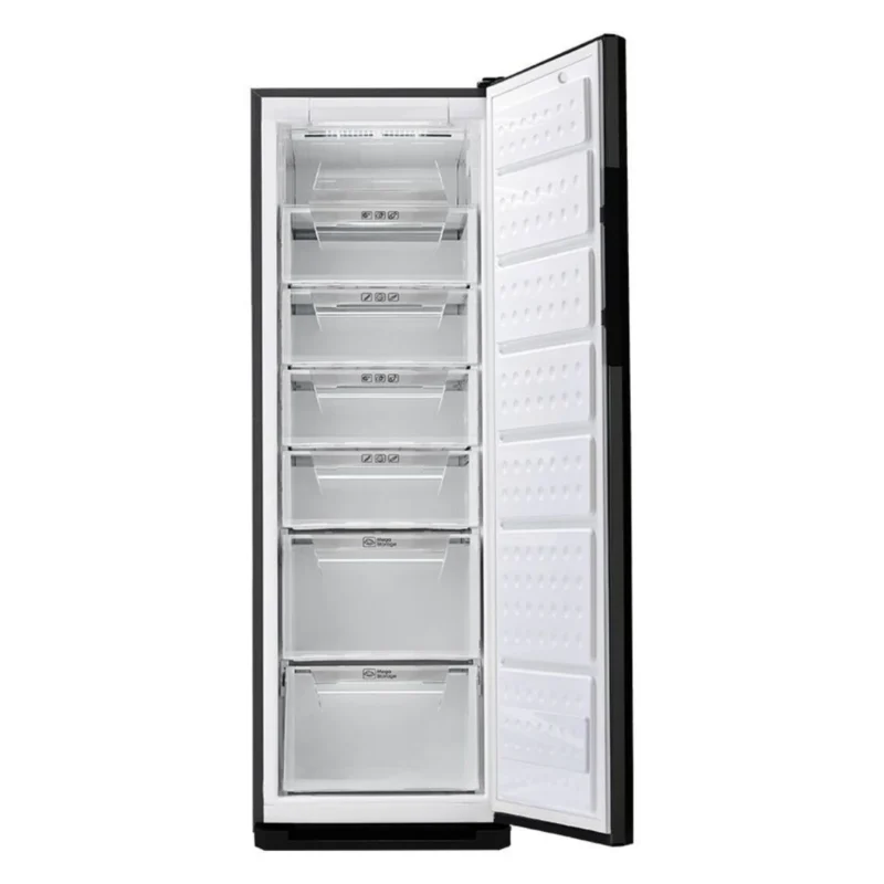 sharp-freezer-black-300-liters-7-drawers-fj-ec27bk-angle4