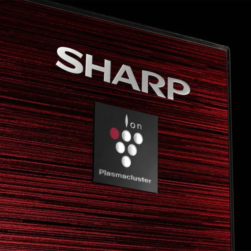 sharp-refrigerator-no-frost-450-litres-red-glass-color-sj-gv58ard-angle4