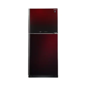 sharp-refrigerator-no-frost-450-litres-red-glass-color-sj-gv58grd-angle1