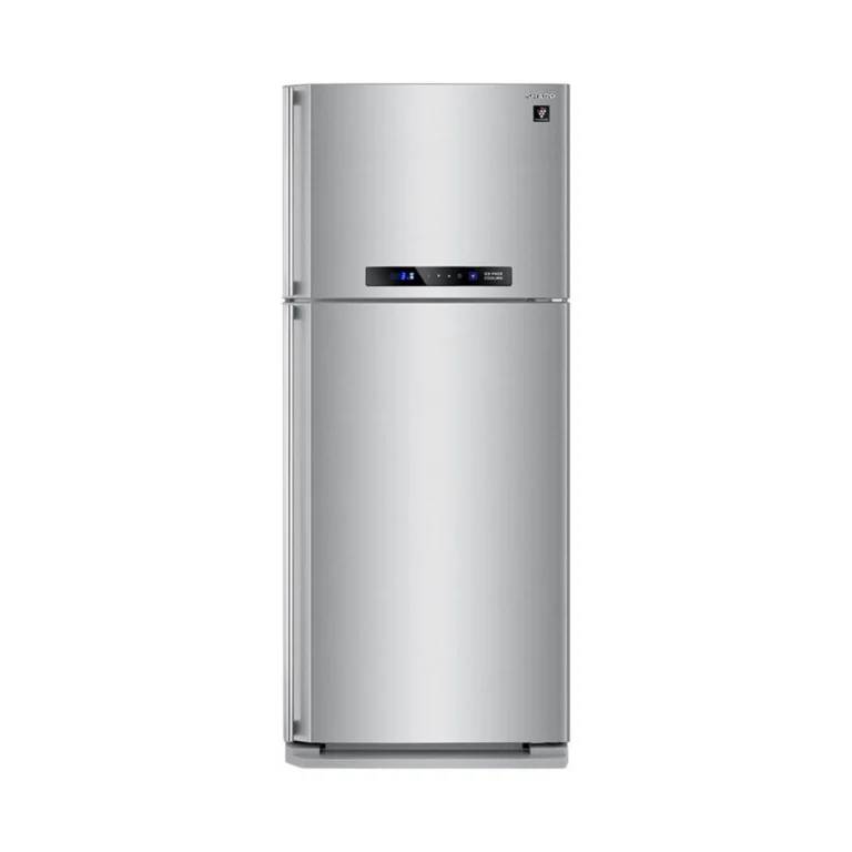 sharp-refrigerator-no-frost-450-litres-silver-color-sj-pc58asl-angle1