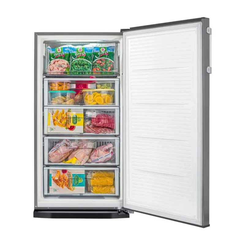 tornado-dark-stainless-steel-freezer-185-liters-5-drawers-rh-h18t-dst-angle6