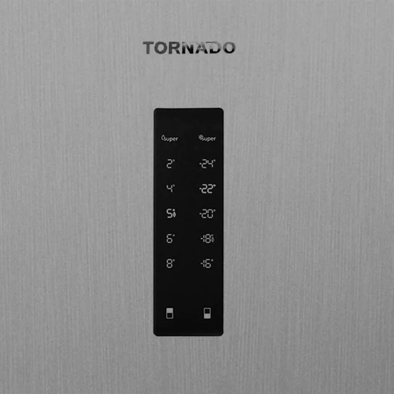 tornado-digital-no-frost-refrigerator-with-bottom-freezer-capacity-430-liters-silver-model-rf-452bvt-sls-angle3