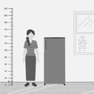 tornado-silver-freezer-185-liters-5-drawers-rh-h18tv-sl-angle2