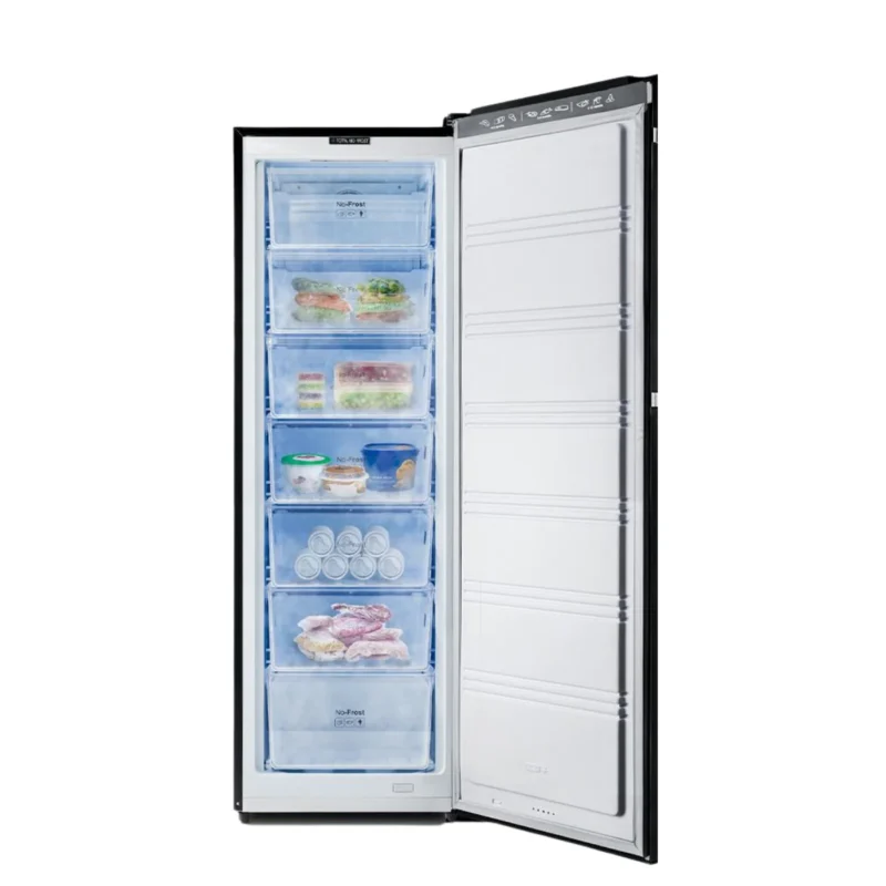 fresh-deep-freezer-5-drawers-black-model-l250bc-angle2