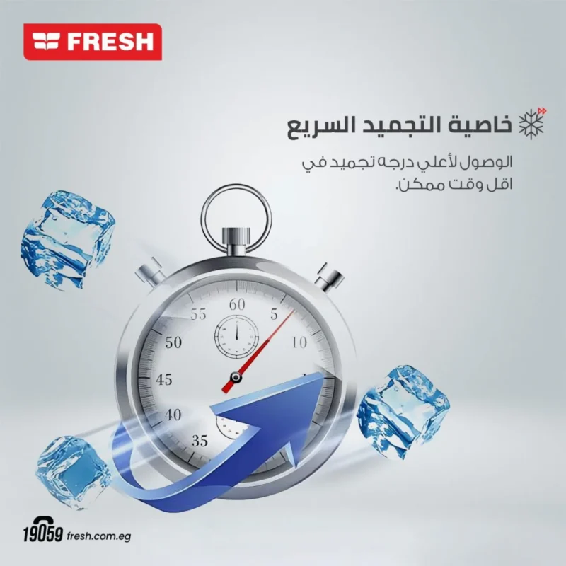 fresh-deep-freezer-5-vertical-drawers-silver-model-l250s-angle4