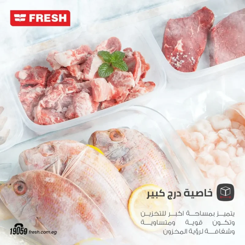 fresh-deep-freezer-5-vertical-drawers-silver-model-l250s-angle5