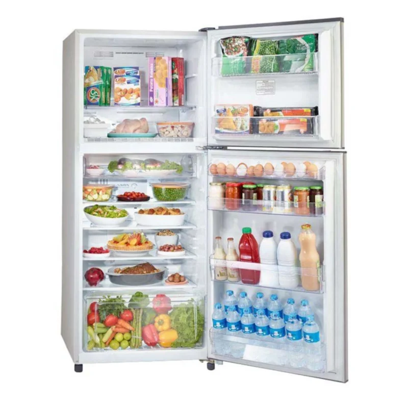 toshiba-no-frost-refrigerator-355-liters-silver-color-gr-ef40p-r-s-angle2