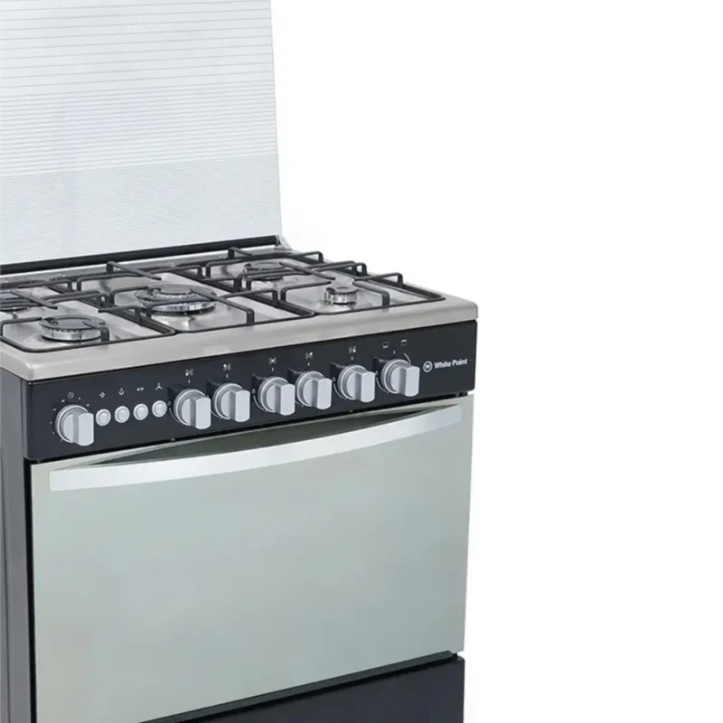white-point-gas-cooker-5-burners-practical-performance-stainless-surface-wpgc8060bxtfsan-size-8060-warming-drawers-full-safety-angle5