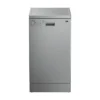 beko-10-person-dishwasher-silver-dfs05012s-angle1