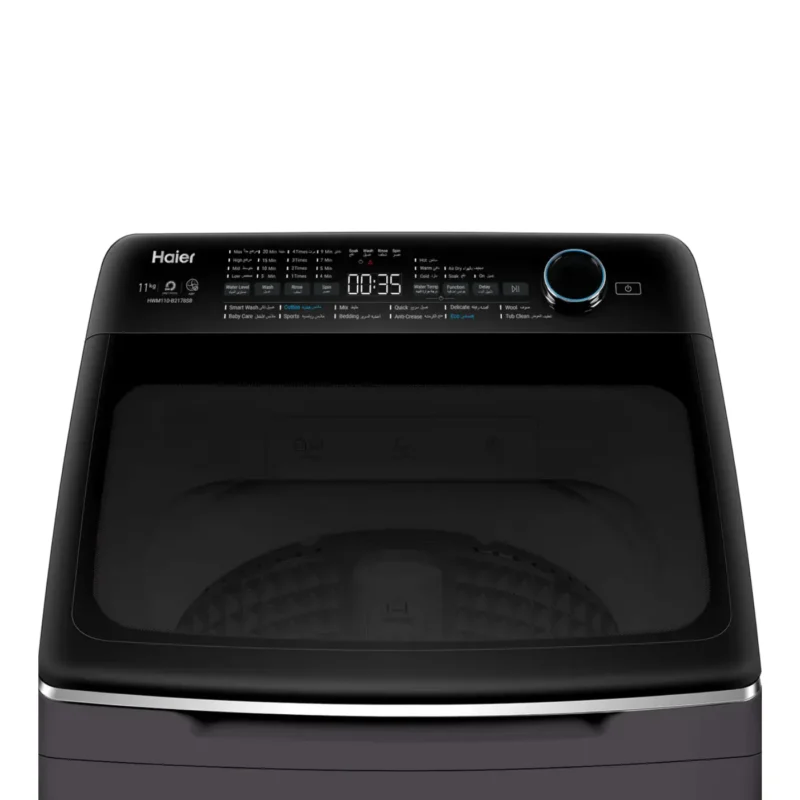 haier-washing-machine-11-kg-top-automatic-inverter-digital-dark-silver-hwm110-b2178s8-angle3