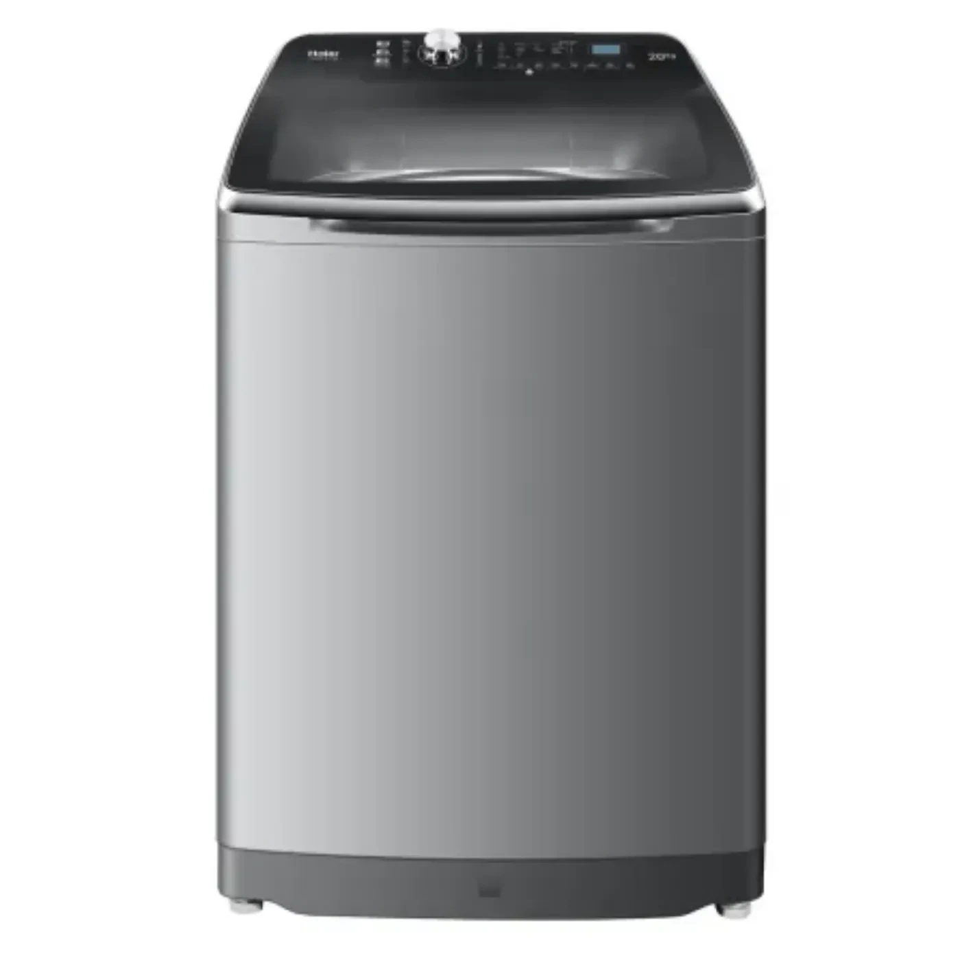 haier-washing-machine-20-kg-top-automatic-inverter-dark-silver-hwm200-b1678s-angle1 haier-washing-machine-20-kg-top-automatic-inverter-dark-silver-hwm200-b1678s-angle1