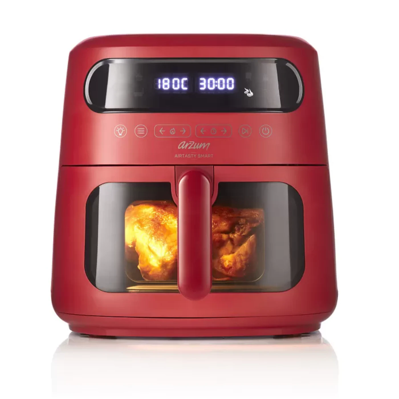 اير فراير Arzum 7.5 لتر أحمر (AR2076-K) – 1750 واط
