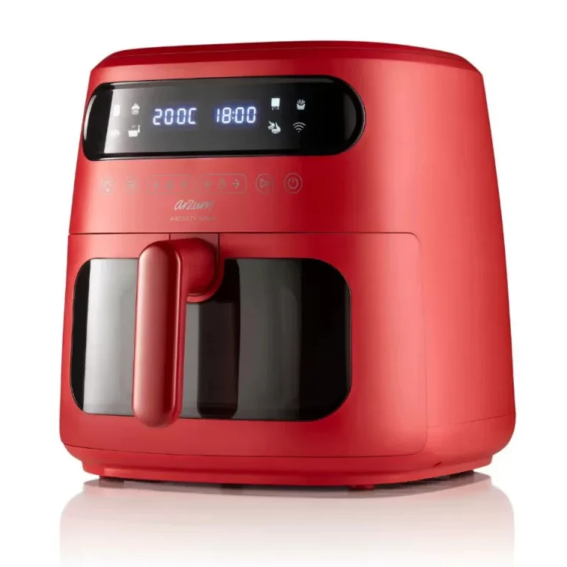 ⁦اير فراير Arzum 7.5 لتر أحمر (AR2076-K) – 1750 واط⁩ - الصورة ⁦2⁩