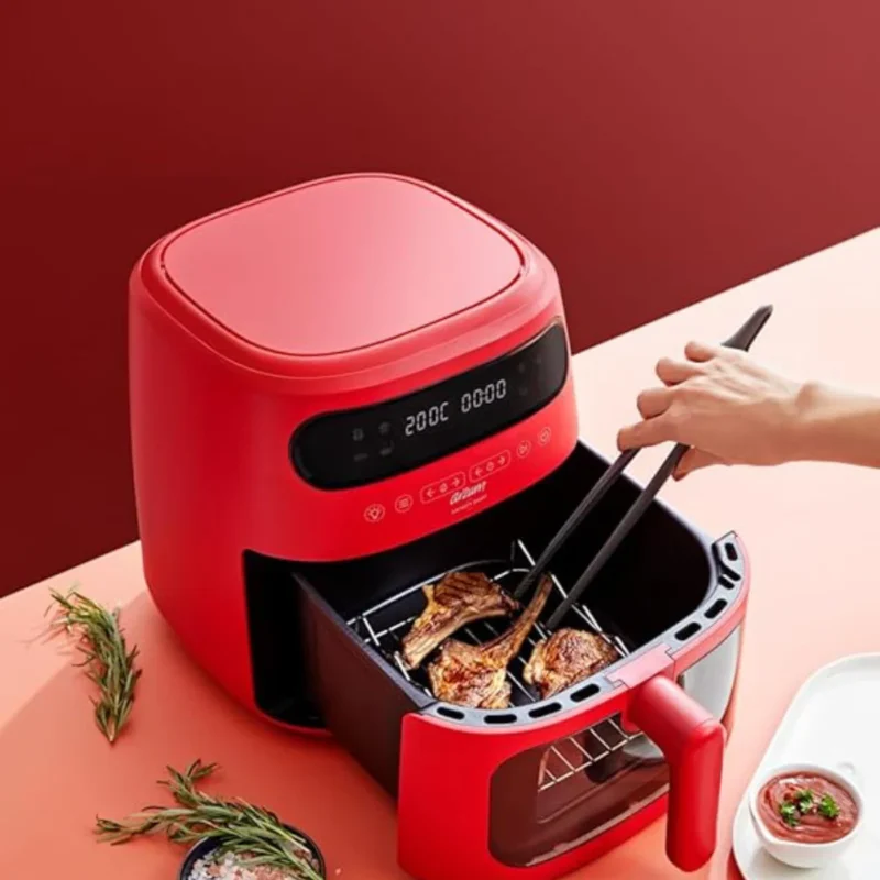 ⁦اير فراير Arzum 7.5 لتر أحمر (AR2076-K) – 1750 واط⁩ - الصورة ⁦3⁩