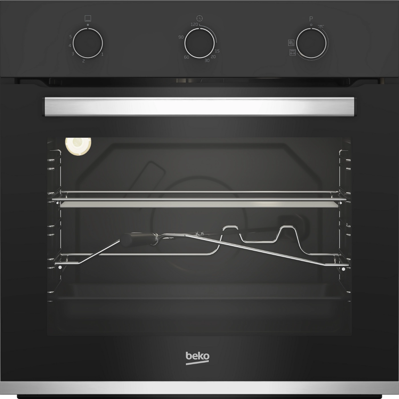 beko-built-in-gas-oven-60-cm-66-litres-black-color-bbih12100bc-angle1