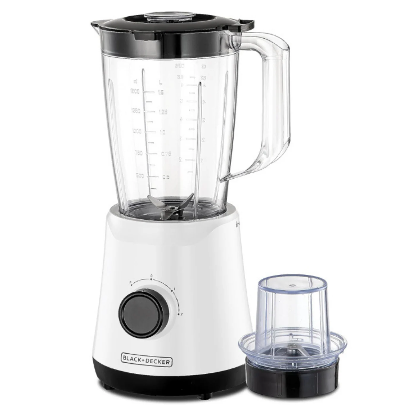 خلاط بلاك أند ديكر 1.5 لتر أبيض (BX520-B5) – 500 وات